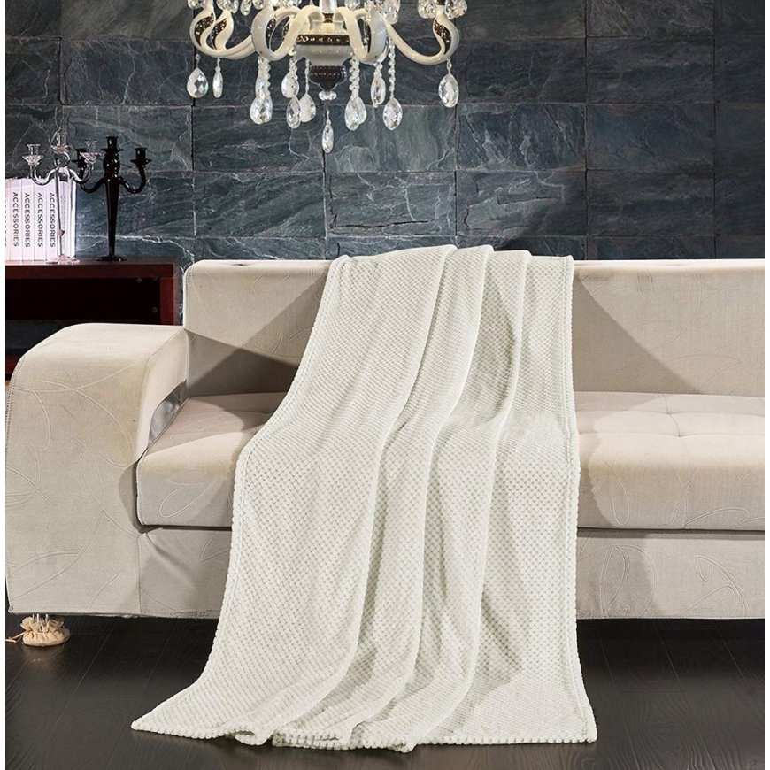 Plaid DecoKing Henry, beige, 150 cm x 200 cm – 3