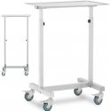 Steinberg Systems Table, treatment trolley, adjustable, STEEL, 60 x 40 cm Steinberg Systems Table, treatment trolley, adjustable, STEEL, 60 x 40 cm
