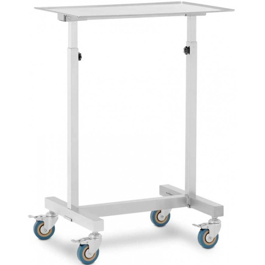 Steinberg Systems Table, treatment trolley, adjustable, STEEL, 60 x 40 cm – 2