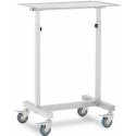 Steinberg Systems Table, treatment trolley, adjustable, STEEL, 60 x 40 cm Steinberg Systems Table, treatment trolley, adjustable, STEEL, 60 x 40 cm