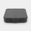 Brabantia Make & Take Lounasrasia 1,1 L Muovi Harmaa 1 kpl Brabantia Make & Take Lounasrasia 1,1 L Muovi Harmaa 1 kpl