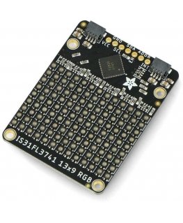 RGB LED -matriisiohjain - 117 LEDin RGB-matriisimoduuli - IS31FL3741 - STEMMA QT/Qwiic - Adafruit 5201