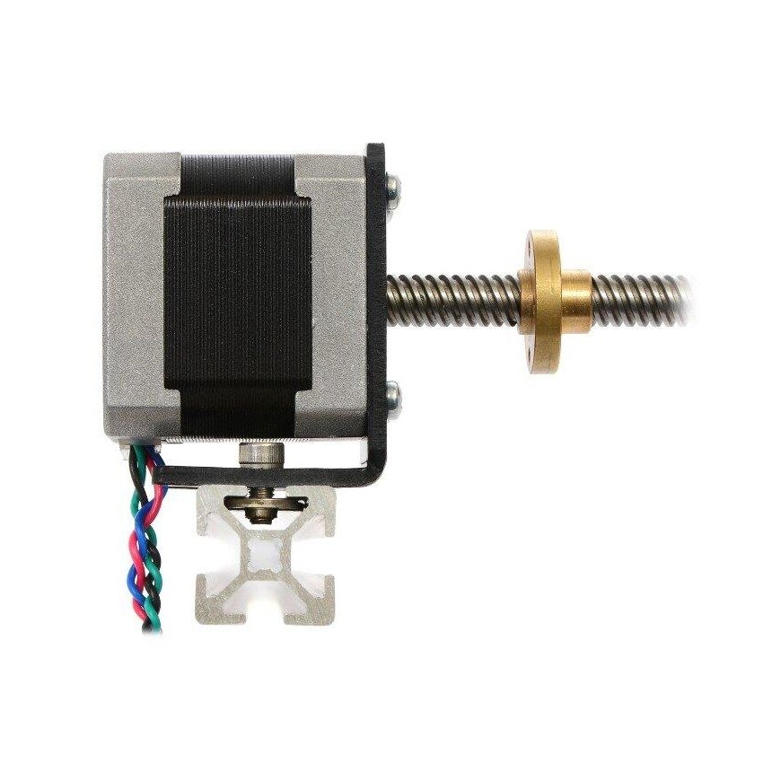 Oem NEMA 17, Aluminum L-type Stepper Motor Mount, Pololu 2266 – 3