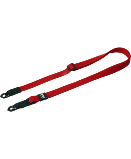 ARTISANARTIST Artisan & Artist I ACAM-100AA I Slim & Soft Cloth Camera strap -Leica M/mirrorless (w/Ring) Red