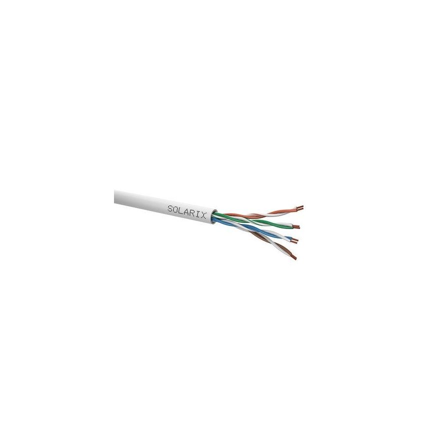 Solarix installation cable CAT5e UTP PVC stranded 305m / box SXKL-5E-UTP-PVC-GY – 2