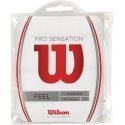 Wilson Pro Overgrip Sensation grip, white, 12 pcs Wilson Pro Overgrip Sensation grip, white, 12 pcs