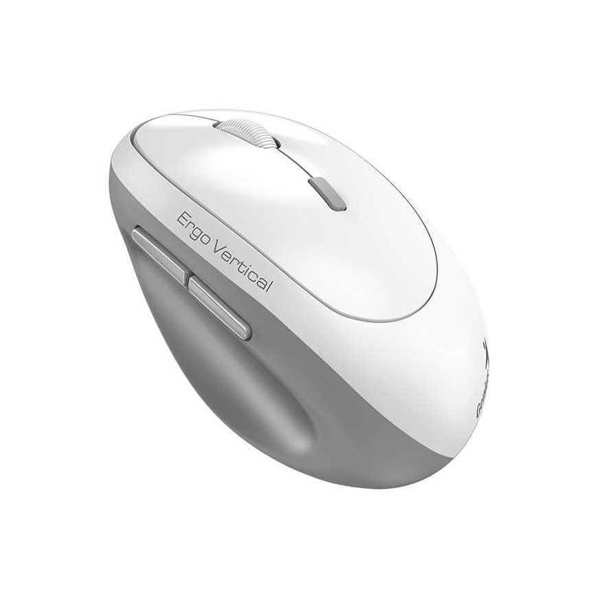 Wireless mouse, Genius Ergo 8350S, white, optical, 2400DPI – 3