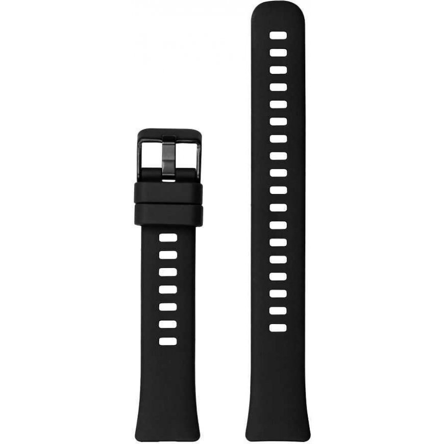 FIXED Silikoninis dirželis Silikoninis dirželis skirtas Huawei Band 8 juoda – 3