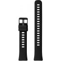 FIXED Silikoninis dirželis Silikoninis dirželis skirtas Huawei Band 8 juoda FIXED Silikoninis dirželis Silikoninis dirželis skirtas Huawei Band 8 juoda