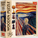 Trefl Wooden puzzle 200 pieces - Edvard Munch The Scream Trefl Wooden puzzle 200 pieces - Edvard Munch The Scream