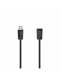 Hama 00200621 USB cable USB 2.0 5 m USB A Black