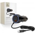 CC05 Car Charger 2-Port PD60 W + USB-C Cable - Black CC05 Car Charger 2-Port PD60 W + USB-C Cable - Black
