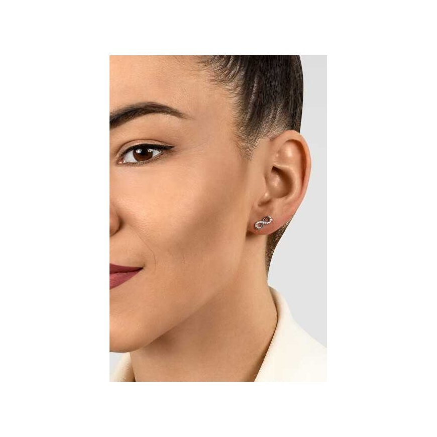 Brilio Silver Brilio Silver Modern Gold Plated Infinity EA360Y Earrings