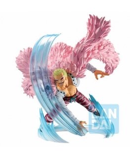Banpresto One Piece Duel Memories DonQuixote Doflamingo Ichibansho -figuuri 9cm