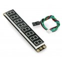 DFRobot DFR0645-R Gravity 8 segmentų, 8 skaitmenų LED ekranas, I2C, raudonas DFRobot DFR0645-R Gravity 8 segmentų, 8 skaitmenų LED ekranas, I2C, raudonas