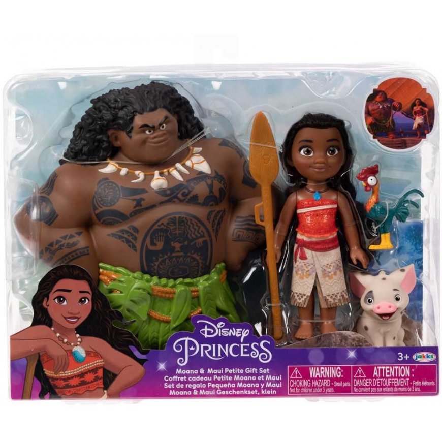 Jakks Pacific Lėlė Disney Moana + Maui Petite
