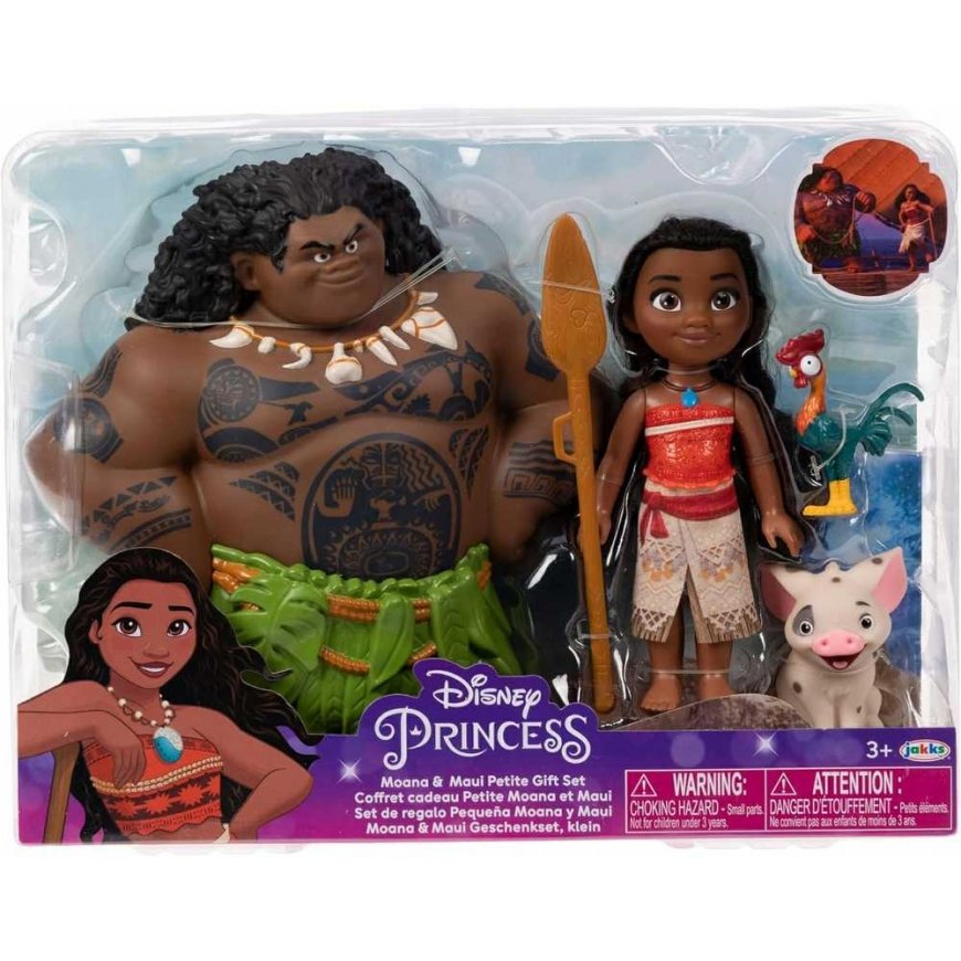 Jakks Pacific Doll Disney Moana + Maui Petite – 5