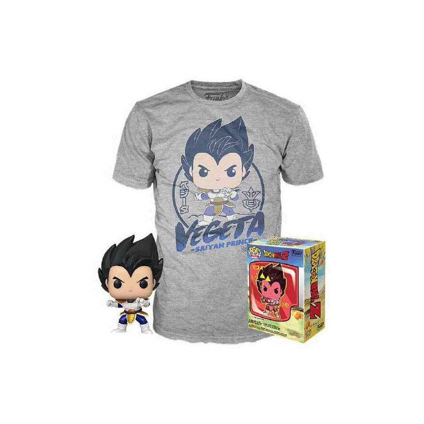 Funko Set POP figure & Tee Dragon Ball Z Vegeta