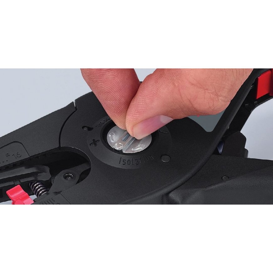 Knipex PreciStrip16 cable stripper Black, Red – 4