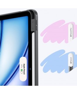 ESR Flip Hybrid iPad Air 10.9” 4 / 5 / 2020-2022 / 11” 6 / 7 / 2024-2025 Czarny