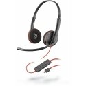 POLY Blackwire C3220 Austiņas Vadu Birojs / zvanu centrs USB Veids-C Melns POLY Blackwire C3220 Austiņas Vadu Birojs / zvanu centrs USB Veids-C Melns