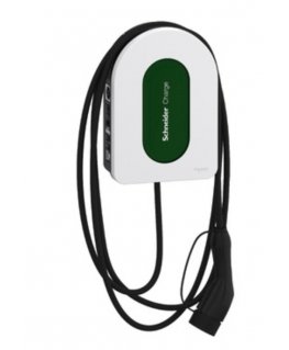 Schneider Electric EVH5A11N2C5 elektrisõiduki laadimisjaam Roheline, Valge Sein 1
