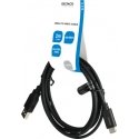Deltaco USBC-1006-LSZH USB-kaabel USB 2.0 2 m USB A Must Deltaco USBC-1006-LSZH USB-kaabel USB 2.0 2 m USB A Must