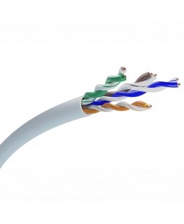 EXTRALINK CAT5E UTP (U/UTP) V2 INDOOR TWISTED PAIR 50M