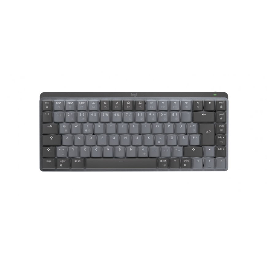 Logitech 920-010771 klaviatuur Kontor RF juhtmeta ühendus + Bluetooth QWERTZ Saksa keel Grafiit, Hal – 2