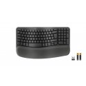 Logitech 920-012332 näppäimistö Office RF Wireless + Bluetooth QWERTY Pohjoismainen Grafiitti Logitech 920-012332 näppäimistö Office RF Wireless + Bluetooth QWERTY Pohjoismainen Grafiitti