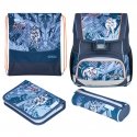 Herlitz Loop Plus TechMech koululaukkusetti Poika Polyesteri Sininen, Oranssi Herlitz Loop Plus TechMech koululaukkusetti Poika Polyesteri Sininen, Oranssi