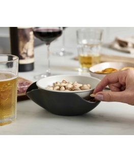 Joseph Joseph Double Dish Servierschüssel grau