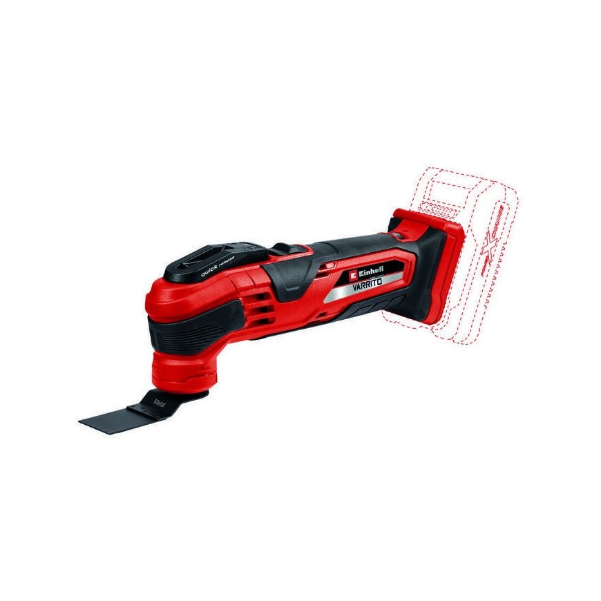 Einhell VARRITO Melns, Sarkans 20000 svārstības minūtē