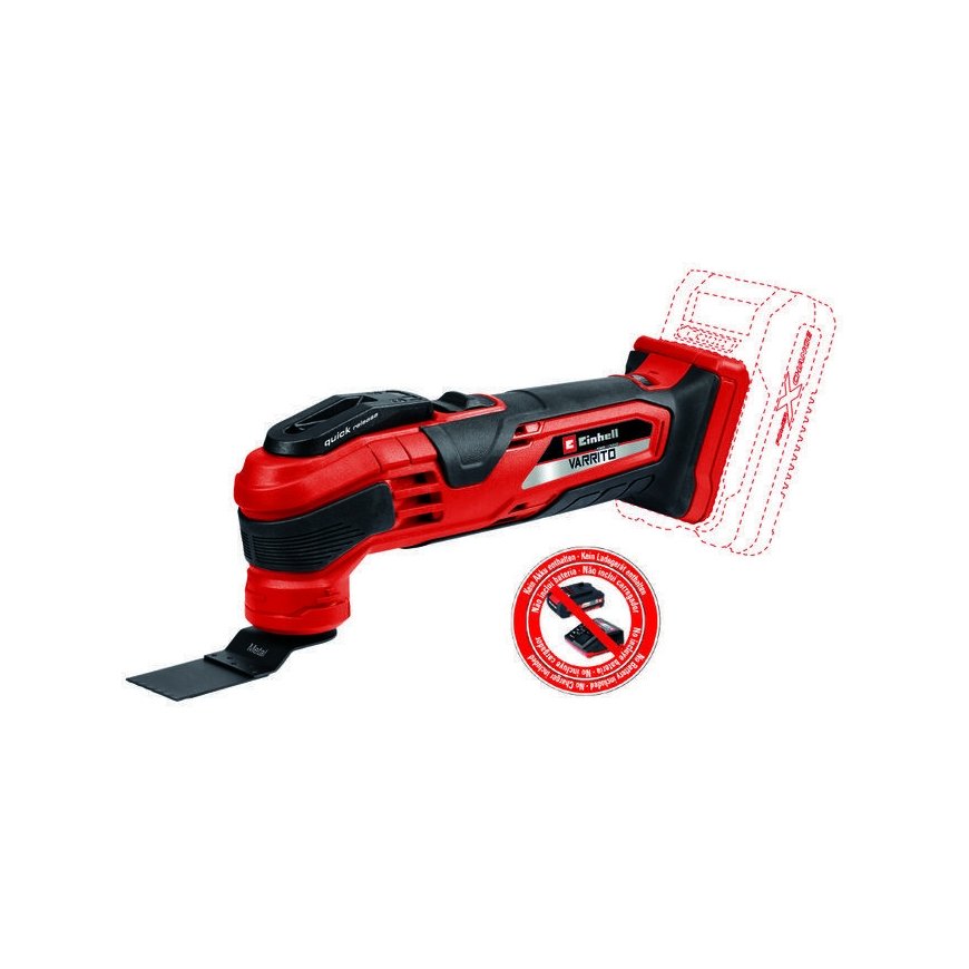 Einhell VARRITO Black, Red 20000 OPM – 2