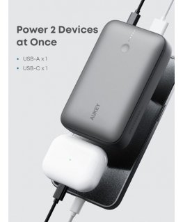 AUKEY PB-Y57 nešiojamasis įkroviklis Litis 20000 mAh Pilka