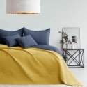 Bedspread SOFTA color graphite plain material - textile microfiber 240x260 AmeliaHome