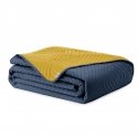 Bedspread SOFTA color graphite plain material - textile microfiber 240x260 AmeliaHome