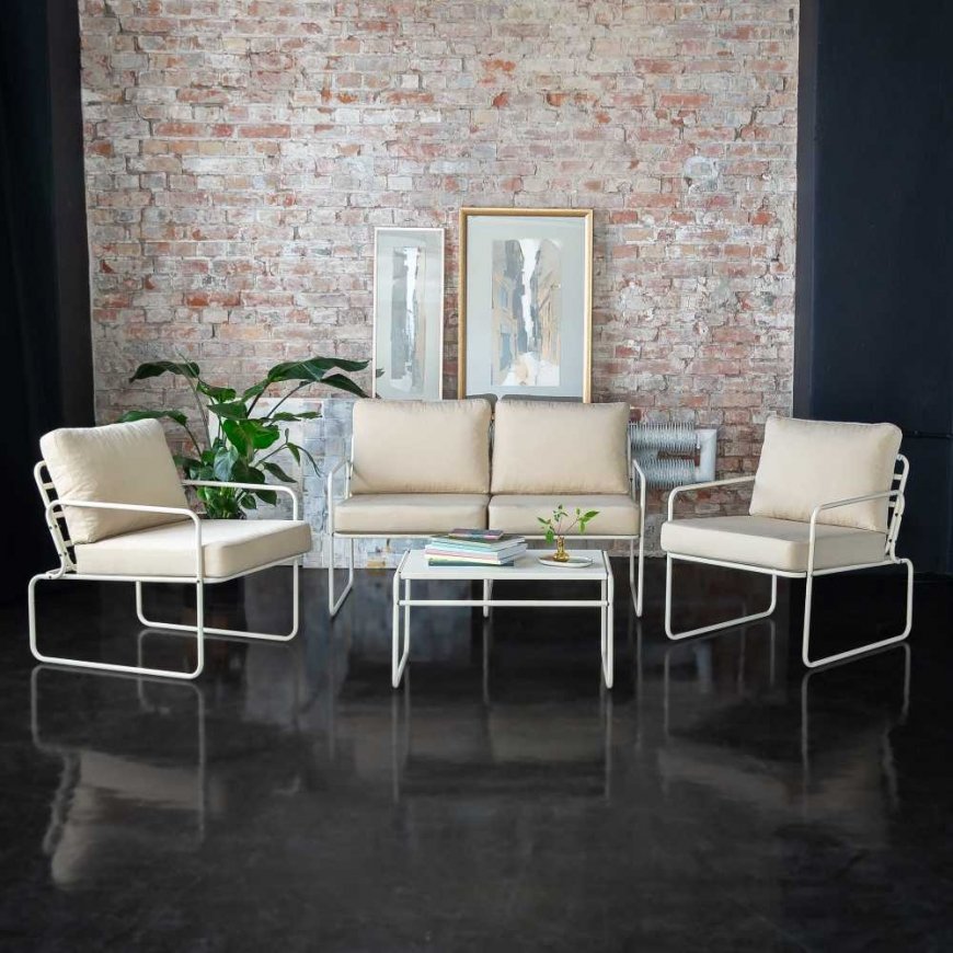 Sodo baldų komplektas Nefryt D042-45DW PATIO