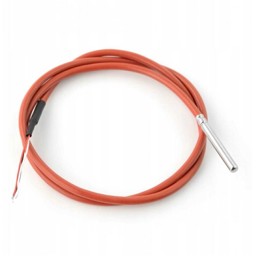 Oem Waterproof probe with temperature sensor DS18B20 - 1m - brown - silicone – 2