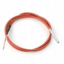 Oem Waterproof probe with temperature sensor DS18B20 - 1m - brown - silicone