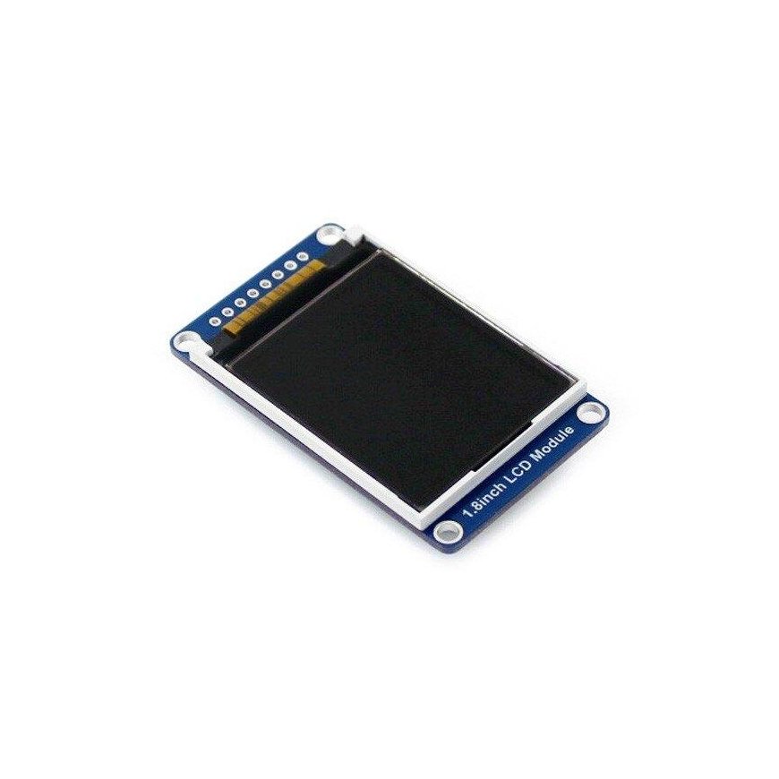 LCD TFT, värinäyttö 1,8" 128x160px SPI, Waveshare 13892