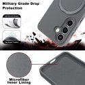 Evelatus Samsung Galaxy S25 Premium Magnetinis su Stovu Minkštas