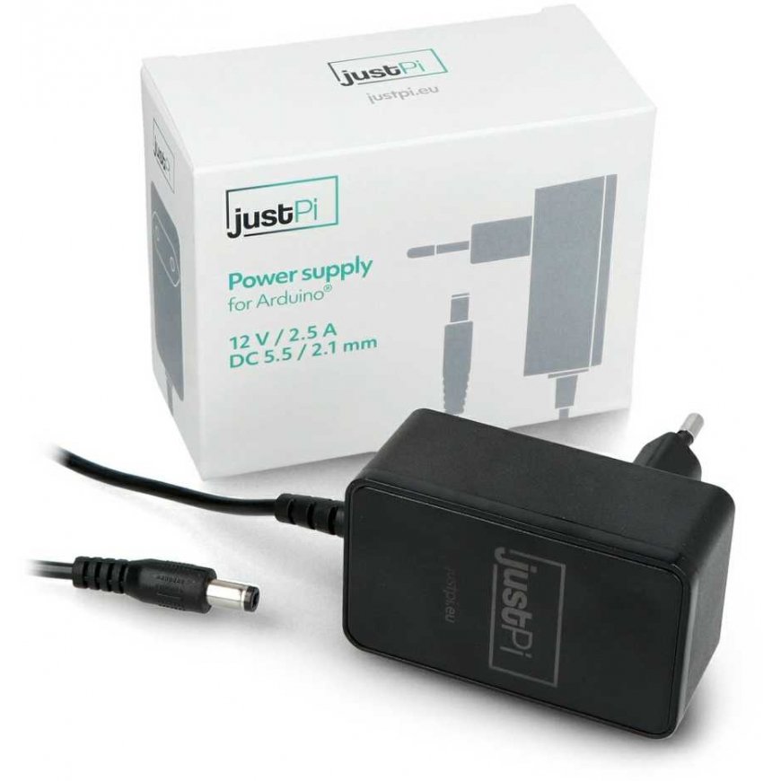 JustPi 12V/2.5A power supply for
