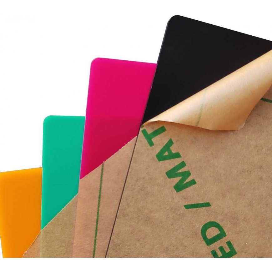 Creality Falcon series matte colored acrylic sheets 300x300x3mm - 10pcs