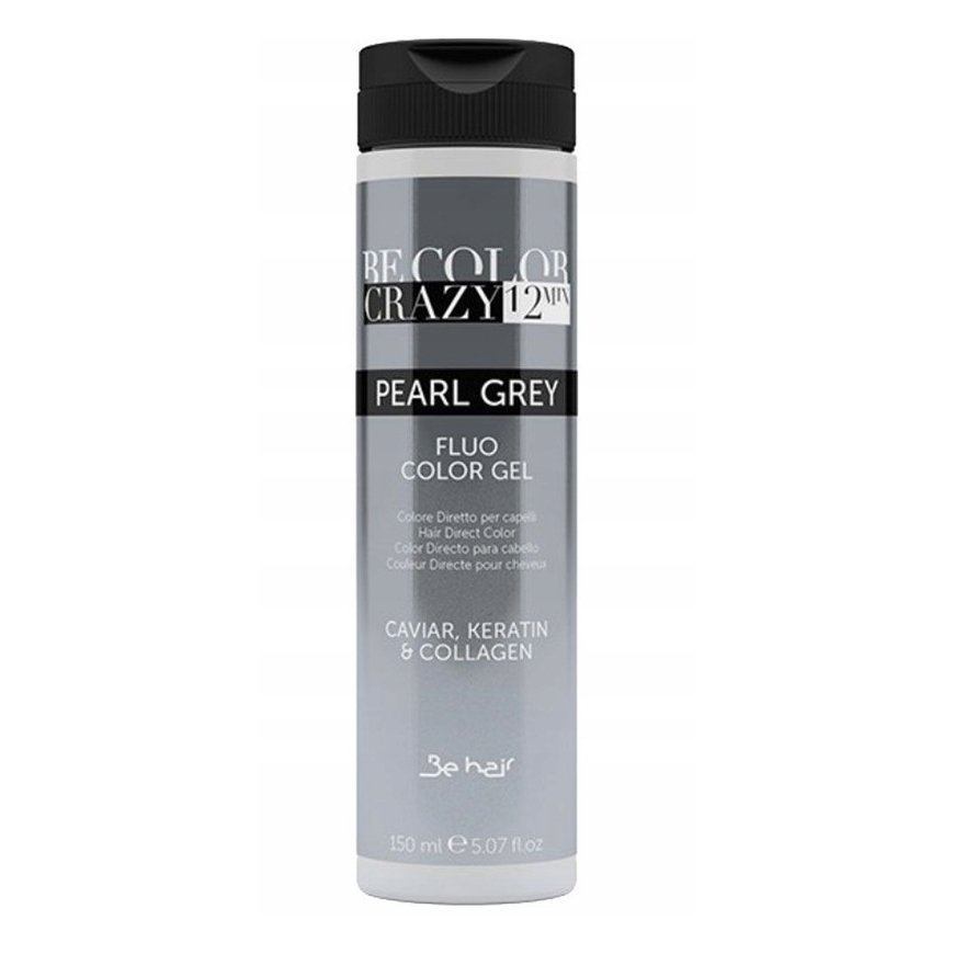 Be Hair Be Color Crazy Gel Hair Toner 150ml - Pearl Gray | Pearl Gray