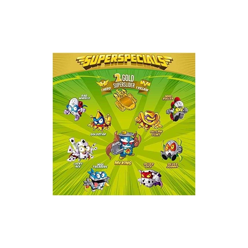 Magic Box SuperThings Super Special Gold Tin exclusive set with series 3 golden puszka – 3