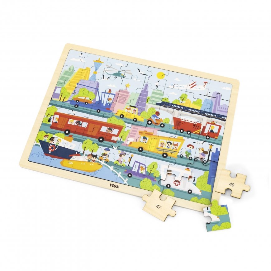 Viga Puzzle 48 pieces - Vehicles – 2