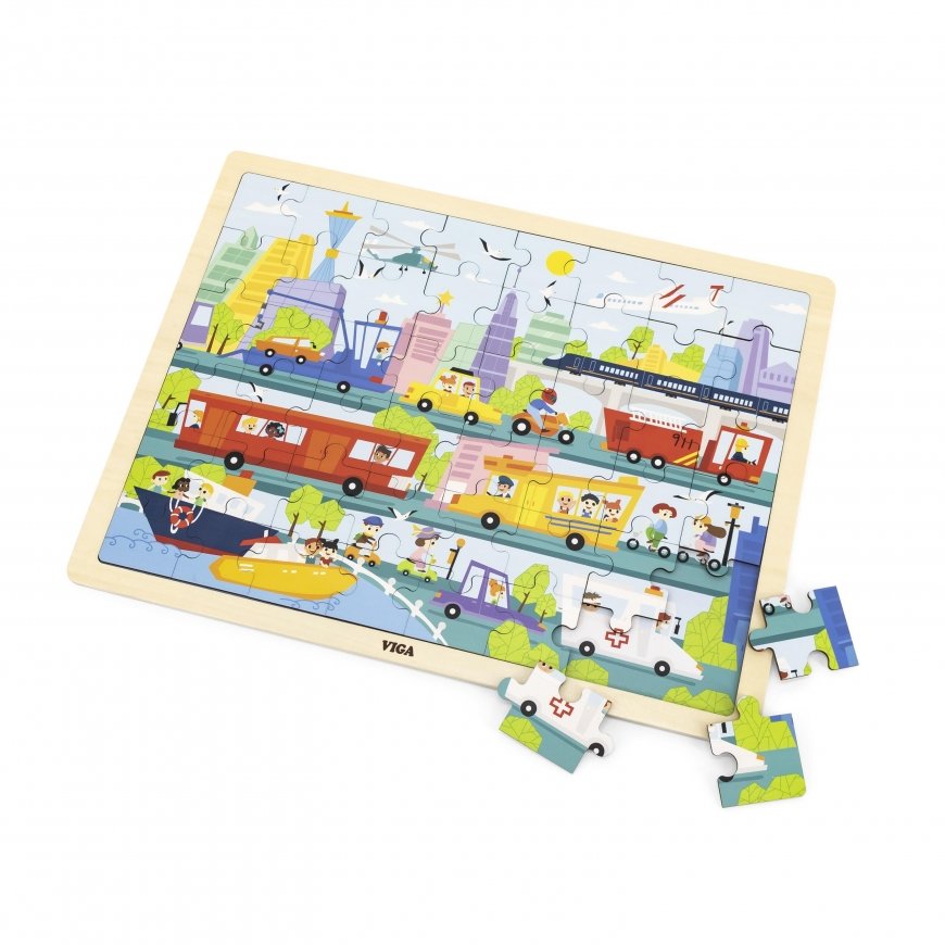 Viga Puzzle 48 pieces - Vehicles – 3