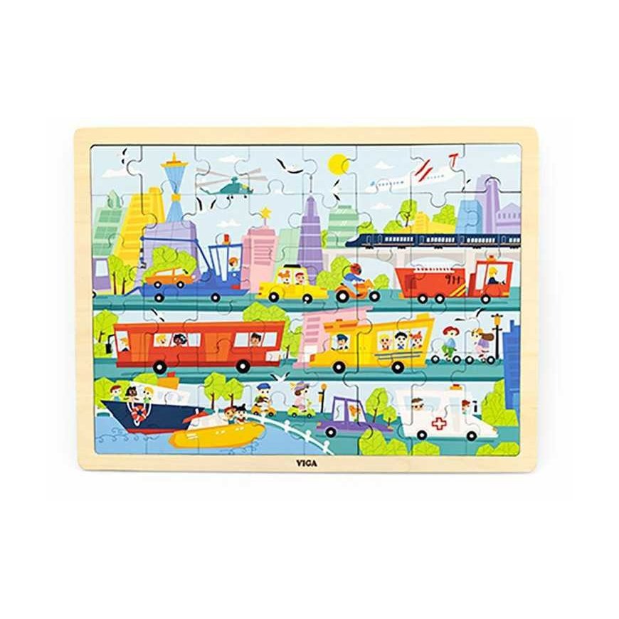 Viga Puzzle 48 pieces - Vehicles – 5