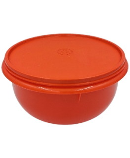 Cello Max Fresh Round Food Storage Container | 375 ml | red